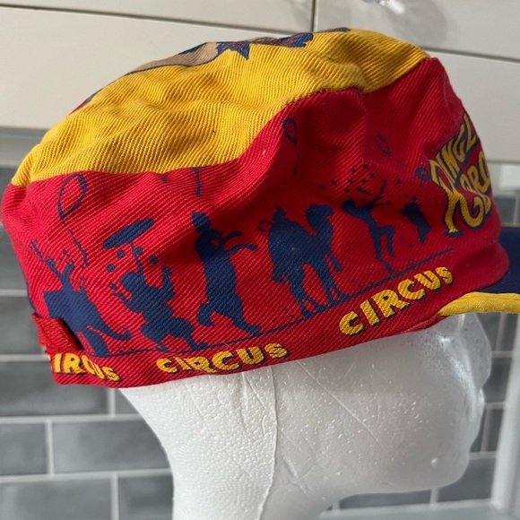 Vintage Ringling Bros Barnum & Bailey Circus Adjustable Pillbox Hat 70's-80's - Picture 3 of 11
